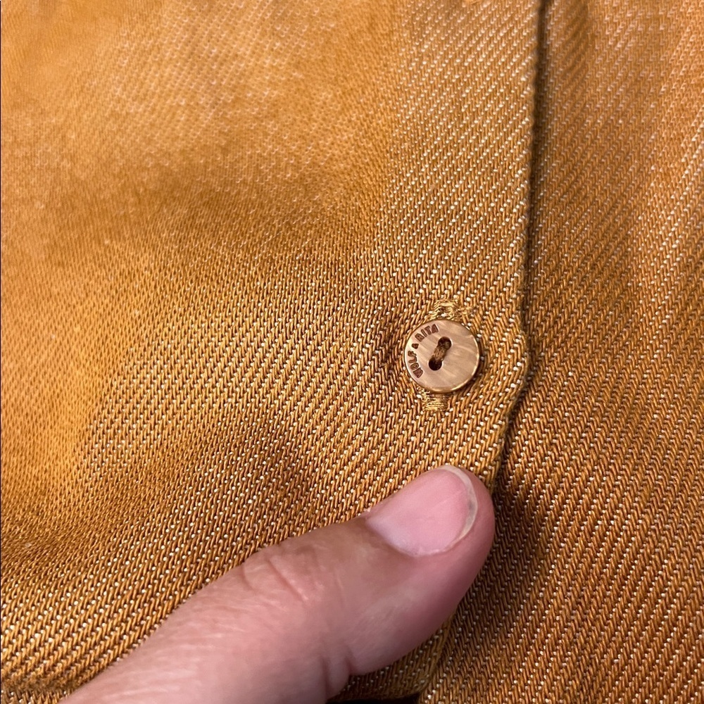 WOLF & RITA KIDS 4 YOUTH BUTTON FRONT RUFFLE BACK TOP - Picture 6 of 10